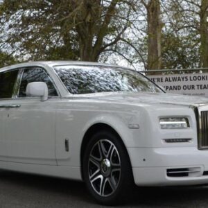 White Rolls-Royce Phantom in London