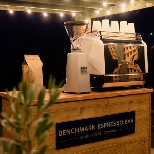 Mobile Coffee Bar Hire in Yorkshire by Benchmark Espresso Bar