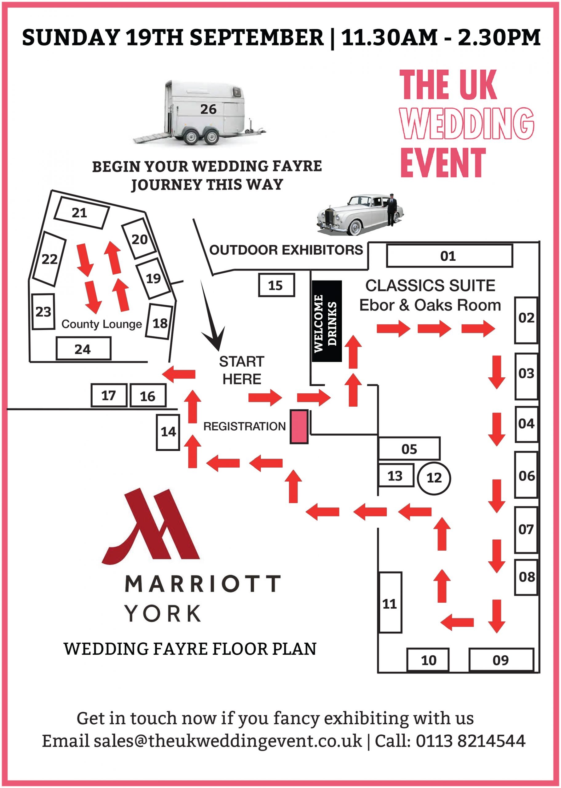York Marriott Floor Plan