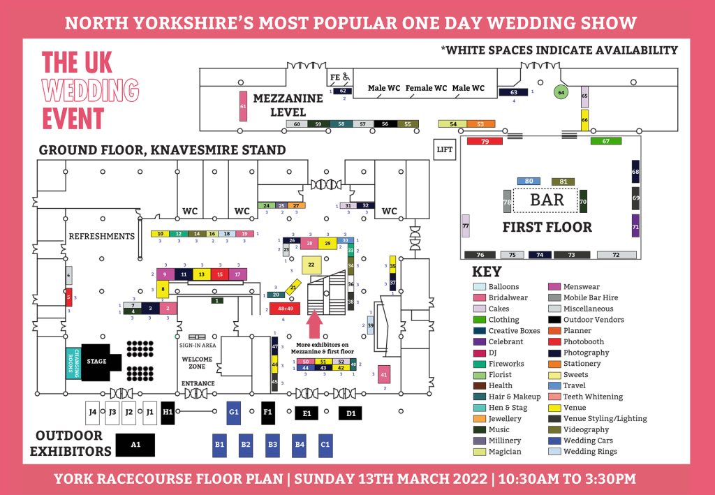 York Racecourse Wedding Show | 13th March 2022