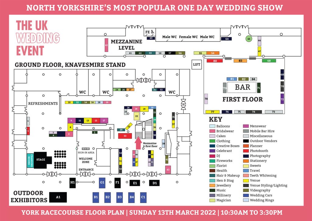 York Racecourse Floor Plan | 13th March 2022