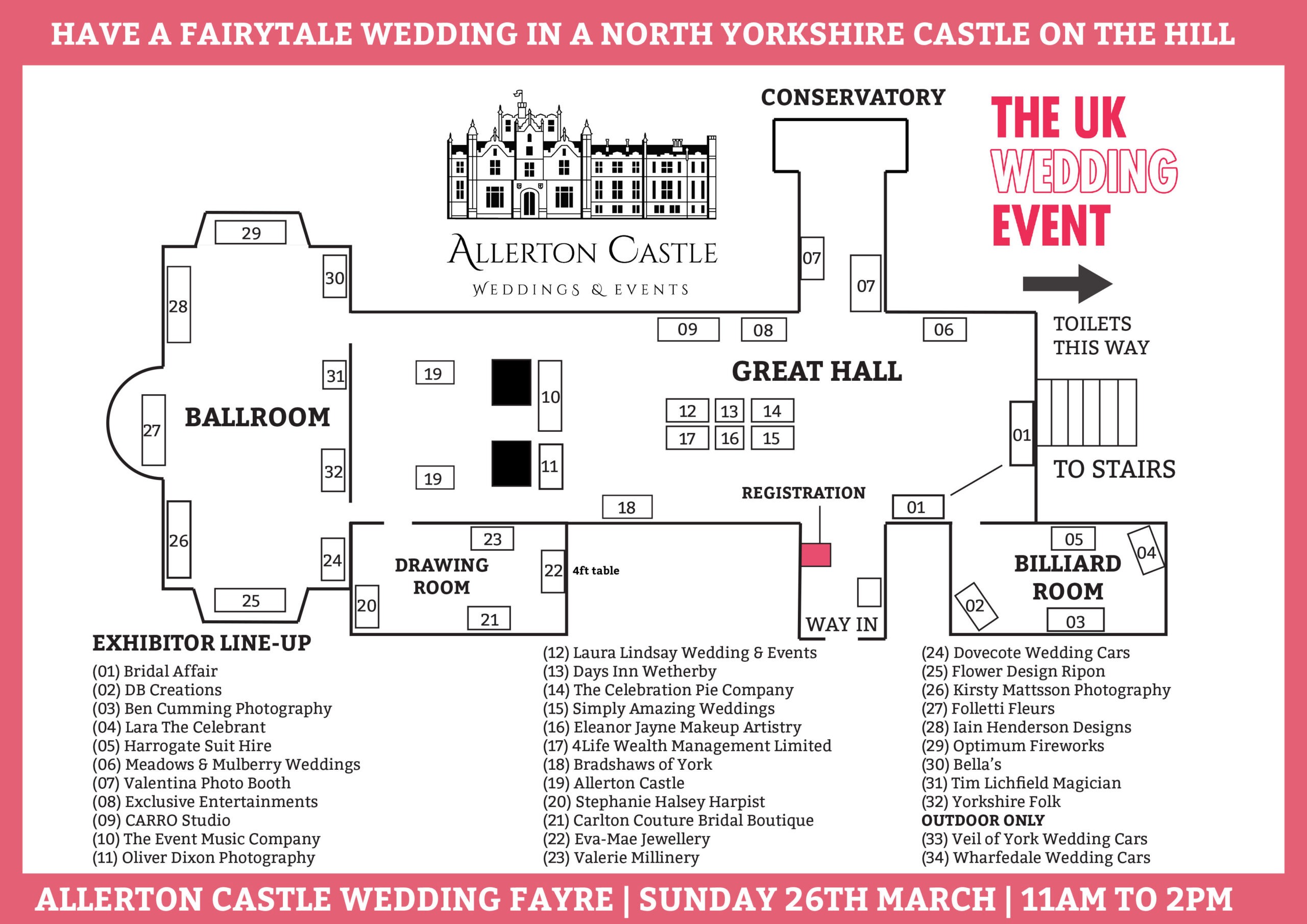 Allerton Castle The UK Wedding Event