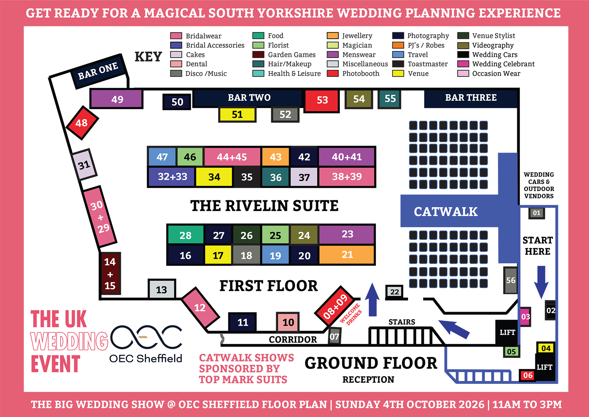 The Big Wedding Show @ OEC Sheffield | Sunday 4th October 2026