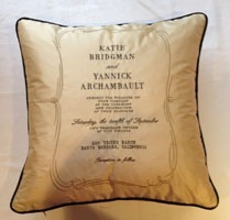Personalised Wedding Cushions, Wedding Invitation Cushions, Mr and Mrs Cushions Personalised Wedding Cushions, Wedding Invitation Cushions, Mr and Mrs Cushions